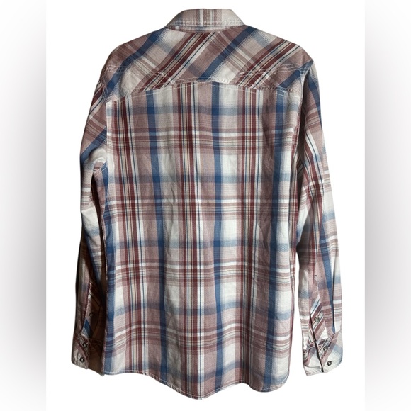 BKE‎ Athletic Fit Mens Button Down Long Sleeve Shirt, Size Large - Picture 2 of 6